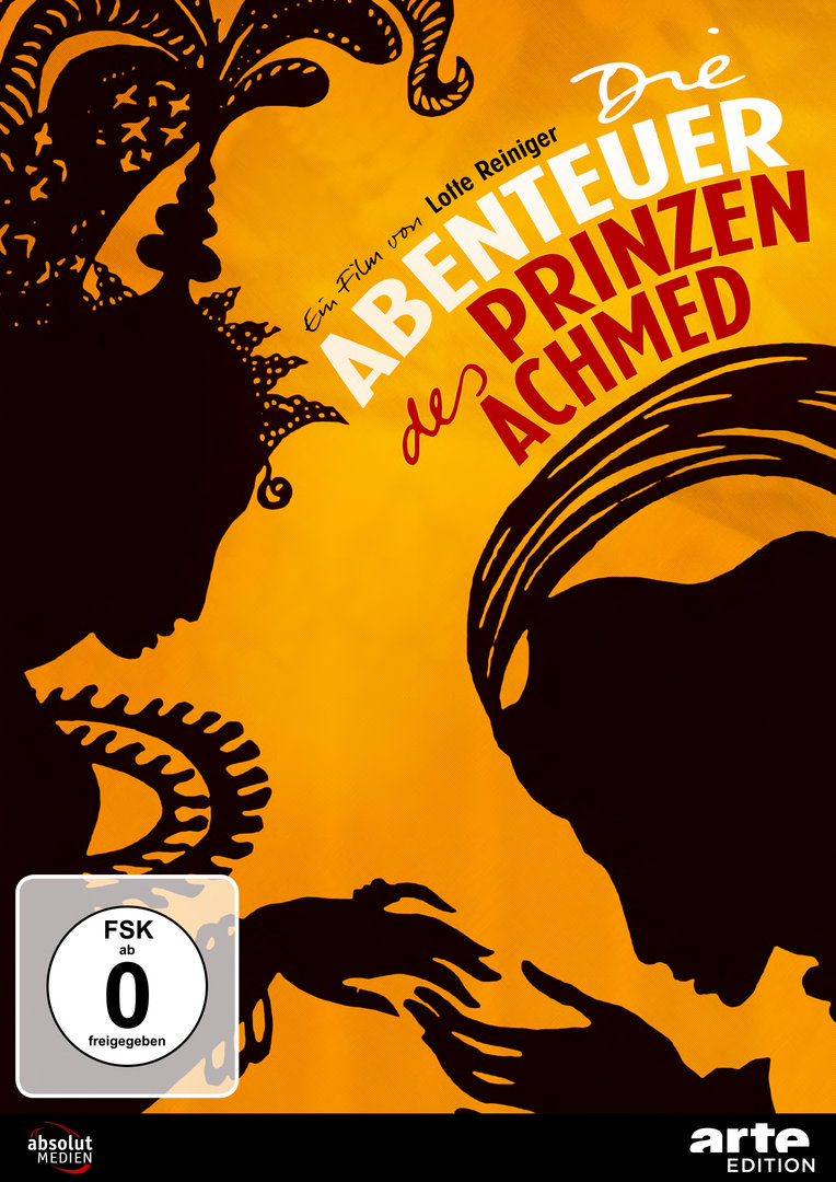 DVD Lotte Reiniger: "Die Abenteuer des Prinzen Achmed"
