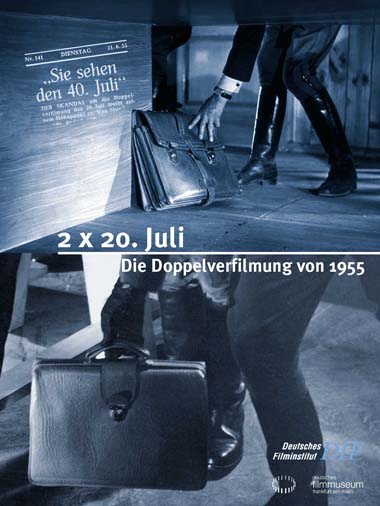 Katalog "2 x 20. Juli - die Doppelverfilmung von 1955"