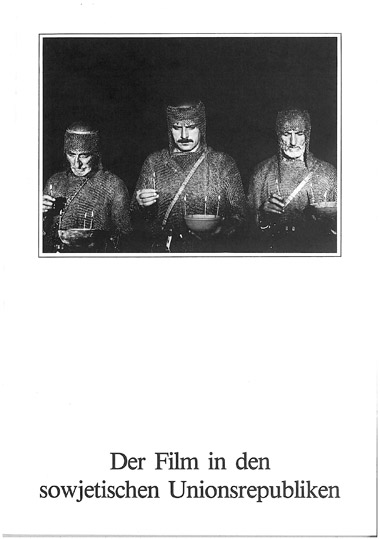 Buch "Der Film in den sowjetischen Unionsrepubliken"