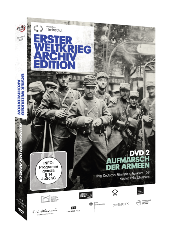 DVD Erster Weltkrieg Archivedition - DVD 2. Aufmarsch der Armeen